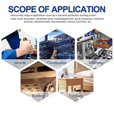 Utoolmart 300mm Green Base Stainless Steel Framing Square Right Angle Ruler Thicken Try Square Ruler Tools for Carpenter Engineer 1 Pcs Utoolmart