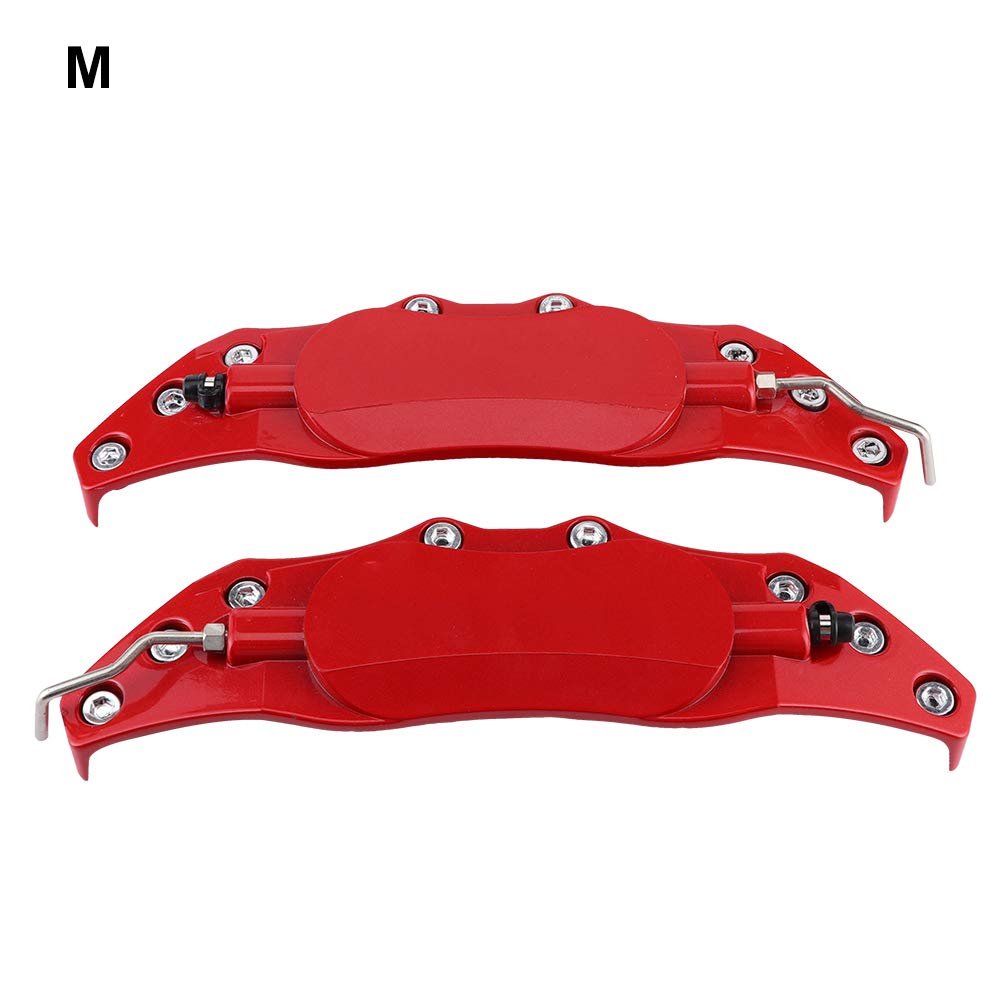 overlay caliper covers overlay caliper covers Calipers and accessories 2Pcs Car Universal Disc Brake Caliper Fake Covers Left amp Right Accessories - WoodArtSupply