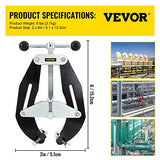 VEVOR Pipe Clamp, 2 to 6 in, High Strength Ultra Clamp with Quick Acting Screws, Steel Pipe Alignment Tool with Lightweight Design, Black VEVOR