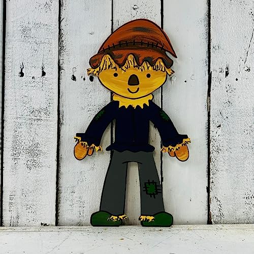 Scarecrow, Cartoon Shape, MDF Wooden Craft, Unfinished Craft, Build-A-Cross Build-A-Cross