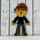 Scarecrow, Cartoon Shape, MDF Wooden Craft, Unfinished Craft, Build-A-Cross Build-A-Cross