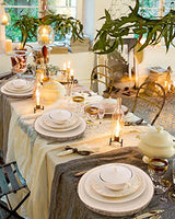 Wood Slices 6 Pack 9-10.5 Inch Large Wood Rounds Natural Wood Slices for Centerpieces,Wedding&BabyShower,Table Decorations,Crafts,DIY,Arts BeNiNat