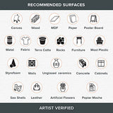 DecoArt Americana Metallics 24K Gold Paint, 3 Pack 8oz Metallic 24K Gold Acrylic Paint - Water Based Multi Surface Paint for Arts and Crafts, Home DecoArt