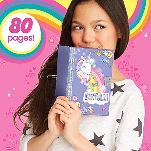 Just My Style Light Up Diary, Personalized Journal With Lock and Key, Great Gift For Girls & Tweens, Perfect for Summer Camp or Sleep-Away Camp, Gel Just My Style