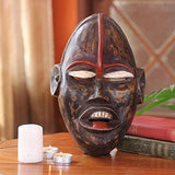 NOVICA Hand Carved Ghanaian Wood Wall Mask, African Ghost' NOVICA