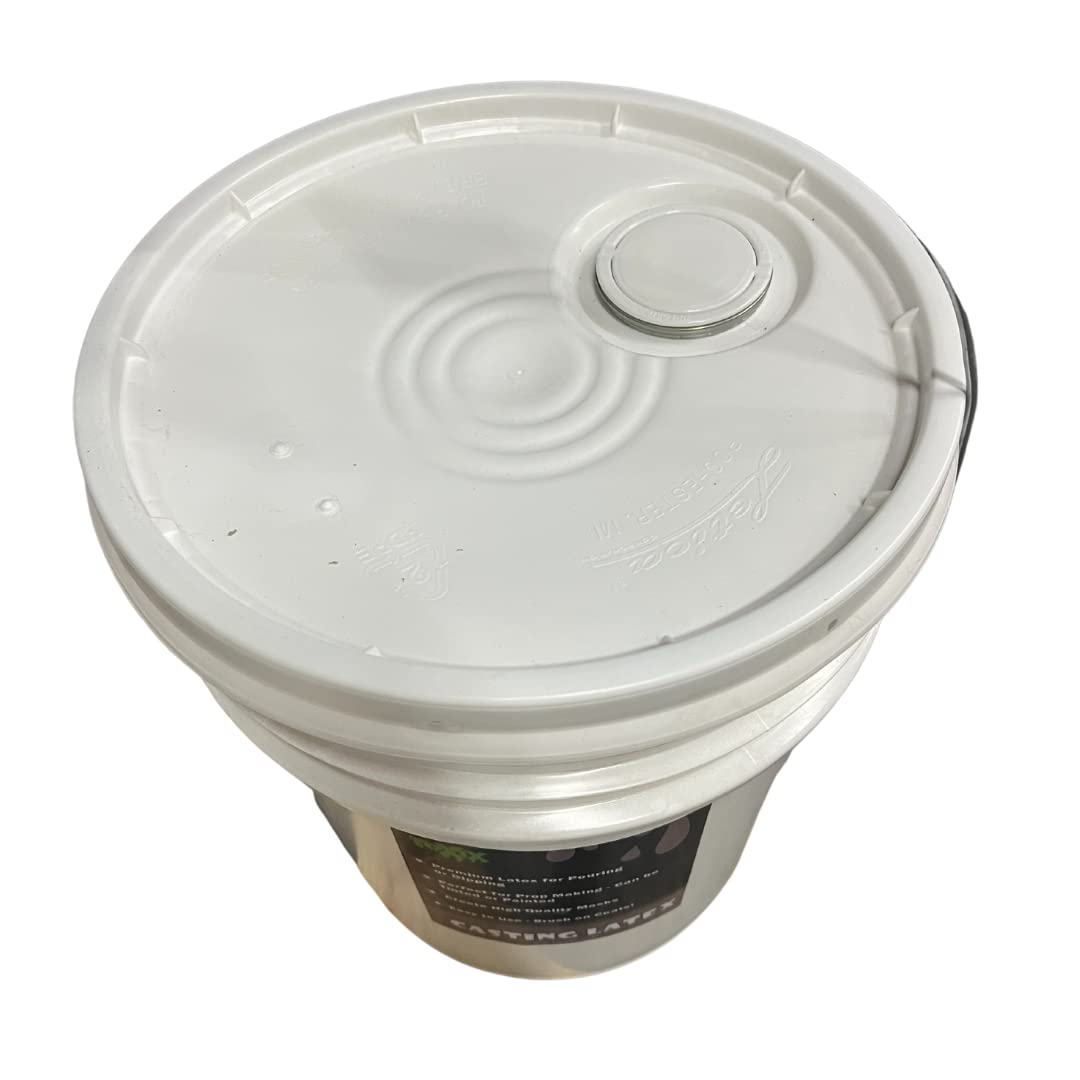 Casting Latex 5 Gallons - Premium Latex for Prop Making, Easy Mold Making, Pouring, and Brushing on Coats! Liquid Latex Fashions