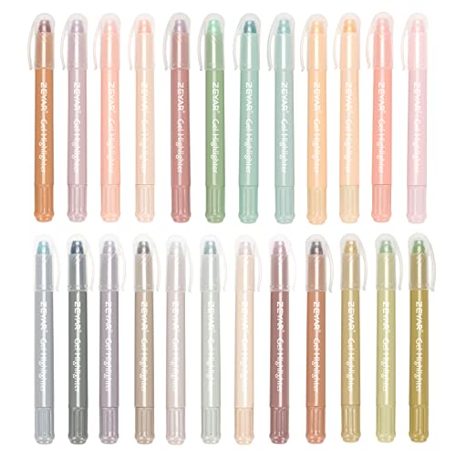 ZEYAR Twistable Crayons, Non Toxic Washable Silky Crayons, 24 Assorted Colors, Safe to use, Cute Art School Supplies & Gifts (Seasons, 24 Colors)