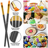 Paint Brush Set, 10 Pcs Paint Brushes for Acrylic Painting, Round Pointed Tip Detail Small Paint Brush for Oil Watercolor Canvas Face Body Boards Artstorys