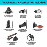 BLACK+DECKER MATRIX 20V MAX Power Tool Kit, Includes Cordless Drill, 12 Attachments and Storage Case (BDCDMT1212KITC1) BLACK+DECKER