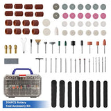 WORKPRO 306PCS Rotary Tool Accessories Kit, Fits Dremel Rotary Tool, 1/8" Shanks DIY Universal Fitment for Easy Cutting, Sanding, Grinding, Carving, WORKPRO