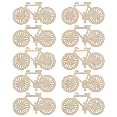 PartyKindom 10 Pcs Wedding Table Scatter Wood Craft Unfinished Wood Hanging Tags Decor Unfinished Wood Decoration Wooden Cutouts Slices Craft tag PartyKindom
