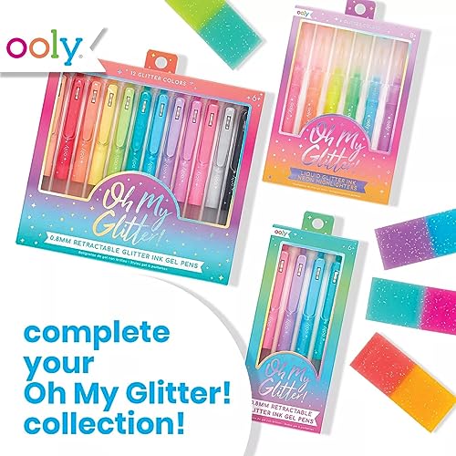 Oh My Glitter! Gel Pens - Set of 12 Ooly