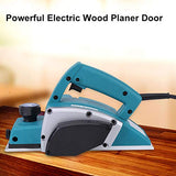 Electric Wood Planer Hand Held, 16000Rpm Hand Planer with Adjustable Planing Depth Power Planer for Woodworking Chamfer Home Use Ejoyous