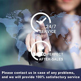 Godora Stained Glass Grinder, Mini Stained Glass Kit with 5/8" & 1" Grinder Bits, Widely Used for Glass Processing Arts and Decoration Godora