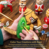 BeaverCraft BW1 Large Basswood Carving Block 10 x 4 x 4 Inches Carving Wood Blocks Whittling Wood Blocks Basswood for Wood Carving Wooden Blocks for BeaverCraft