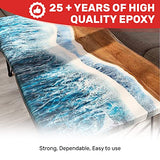 MAS Table Top Pro (2-Gallon Kit) | Crystal Clear Casting for DIY Arts and Crafts Projects | 2-Part Resin and Hardener Epoxy Kit | for Countertops, MAS