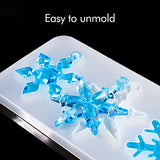 NiArt DIY Epoxy Resin Casting Silicone Mold 11 Snowflake Handmade Art Craft Christmas Tree Ornament Necklace Earring Jewelry Pendant Keychain Holiday NiArt