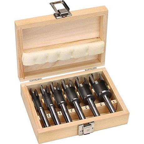 Grizzly Industrial H7693 - Deep Plug Cutter 6 Pc. Set Grizzly
