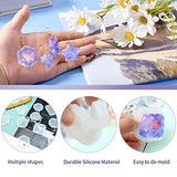 Resin Jewelry Molds Pendant, 16PCS Pendant Moulds for Resin Casting, Silicone Molds for Epoxy Resin, Resin Shaker Molds Silicone, Resin Molds for MAMUNU