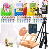 J MARK Premium Large Painting Kit – All in Deluxe Acrylic, Watercolor and Oil Painting Set J MARK