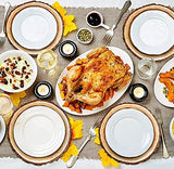 Gift Boutique Disposable Wooden Slice Paper Place Mats 50 Pack 13.5" Round Rustic Brown Wood Slices Charger Place Mat for Farmhouse Tan Table Setting Gift Boutique