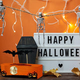 Sintuff 12 Pieces Unfinished Halloween Coffin Boxes with 10 Art Brushes 6 Inch Unfinished Wood Funeral Treasure Chest with Locking Clasp for Sintuff