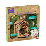PlayMonster Craft-Tastic — Make A Bug Hotel — DIY Nature Craft Kit — No Tools Needed — Decorate Your Hotel with Stickers — Ages 4+ with Help PlayMonster