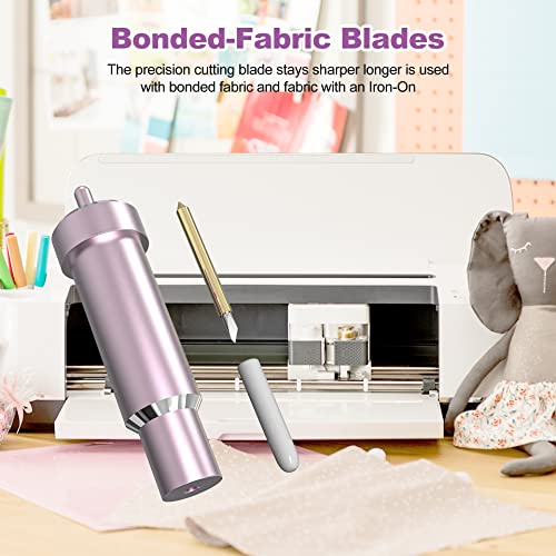 Bonded Deep Fabric Blade for Explore Air 2/Maker/Explore 3/ Maker 3  /Air/One, Cricut Housing Fabric Blade Replacement for Cricut Cutting Bonded  Fabrics-Polyester, Silk, Cotton, Denim, Felt, Linen and : Buy Online at