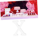 ABOOFAN Unfinished Wood Letter DIY Block Words Sign Alphabet Letters Ornaments Wooden Name Letter Wood Blocks Birthday Table Sign DIY Wooden Alphabet ABOOFAN