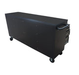 CT 72-inch Rolling Tool Chest with 15 Drawers, Mobile Workbench, Assembled Large Tool Box Storage Cabinet with Wheels for Garage Workshop in Matte CT Copper Tailor