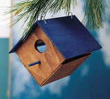 Unfinished Wood Birdhouse, Unassembled (Pack of 12) S&S Worldwide