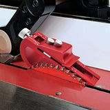 Adjustable Setup Block Height Gauge, Kingson Aluminum Precision Woodworking Tools for Router and Table Saw Accessories, 1/64" up to 1-1/16" Range, Kingson