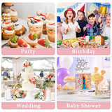 Cake Pop Stand, 21 Holes Lollipop Display Stand, Acrylic Clear Cake Pop Display Holder, Cakepopsical Stand for Weddings, Baby Showers, Birthday, Suneerplay