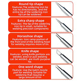 kingsea 61Pcs Pyrography Wood Burning Tips,Wood Burning Tool Kits Carving Iron Tip for Embossing/Adults/Beginners/Birthday/Wedding Kingsea