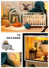 Flever Dollhouse Miniature DIY House Kit Creative Room with Loft Apartment Scene for Romantic Artwork Gift (Comfortable Life) Flever