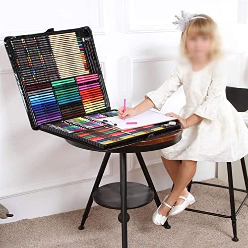 RMENST 258-Piece Art Set, Deluxe Professional Color Set, with Portable Case, Art Kit Gift Painting & Drawing Supplies Kit, for Kids, Adults - WoodArtSupply