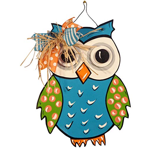 Owl Cutout Unfinished Wood Bird Zoo Animal Everyday Door Hanger Shape Canvas Style 1 Diverse Woodworking