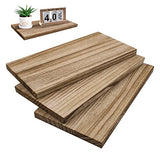 Unfinished Wood Rectangles Blank Wooden Chipboard Thick Carbonized Paulownia Wood Art Boards for Wall Shelf Crafts Painting Home Decorations Door KeaJuidy