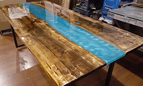 Deep Pour Epoxy Resin for River Table | 1.5 Gallon (5.7 L) | 4'' DEEP Pour, Casting & Art Epoxy Resin Kit | Low VOC & Low Odor | for River Tables,