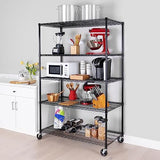 Seville Classics UltraDurable Heavy Duty NSF Solid Steel Wire Rack Storage Unit, Organizer for Garage, Warehouse, Office, Restaurant, Classroom, Seville Classics