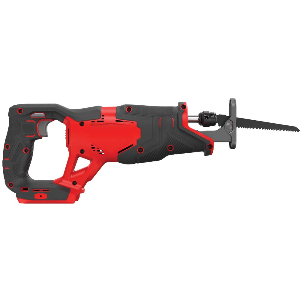 CRAFTSMAN V20 Reciprocating Saw, Cordless, 3,000 RPM, Variable Speed Trigger, Quick Easy Blade Change, Bare Tool Only (CMCS300B) - WoodArtSupply