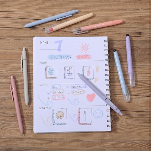 Mr. Pen- Bible Highlighters and Pens No Bleed, 8 Pack, Pastel, Gel Highlighters, Bible Pens No Bleed Through, Bible Highlighters No Bleed, Bible Mr. Pen