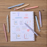 Mr. Pen- Bible Highlighters and Pens No Bleed, 8 Pack, Pastel, Gel Highlighters, Bible Pens No Bleed Through, Bible Highlighters No Bleed, Bible Mr. Pen