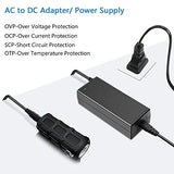 SHNITPWR 24V 3A DC Power Supply Adapter AC 100V~240V to DC 24 Volt 3 Amp 72W Converter Transformer 5.5x2.5mm Plug for 5050 3528 LED Strip Light 3D SHNITPWR