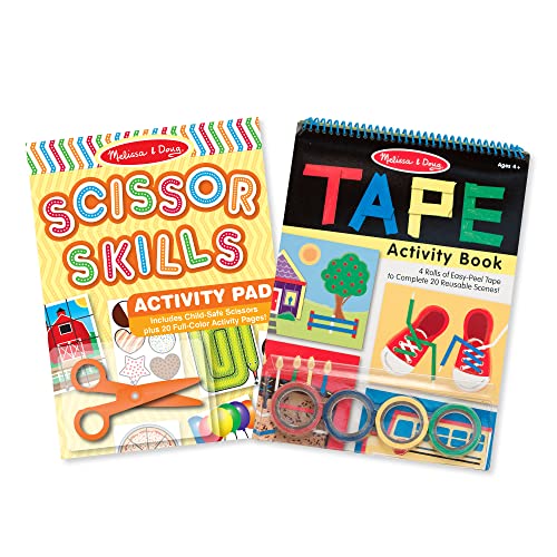 Melissa & Doug Scissor Skills and Tape Activity Books Set Melissa & Doug