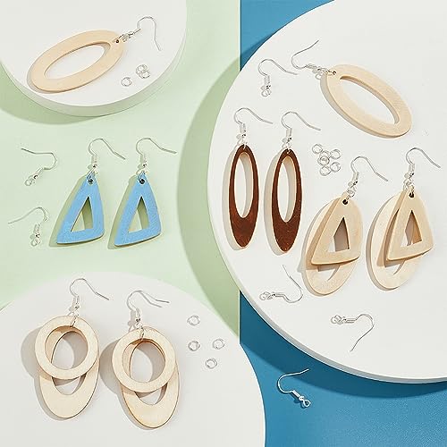 Shop PH PandaHall 150pcs Resin Earring Hooks for Jewelry Making