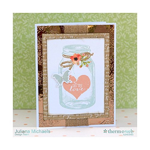 iCraft Deco Foil, 5 Transfer Sheets, 6" x 12", Rose Gold iCraft