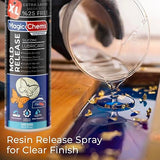 Mold Release, Silicone Mold Release Spray (2x16.9 fl oz/500ml) Mold Release for Epoxy Resin and Candle Mold Release Spray (2 Pack Mega Size) Magic Chems