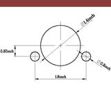 TECHTONGDA Hinge Boring Drill Press Machine Woodworking Wood Hole Puncher Cutter Adjustable Drilling Depth 3Z-45-9.5 TECHTONGDA