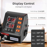 Heat Press Machine, 12 x 15 Inch, 9 in 1 Heat Press 800W Sublimation Machine, 360° Rotation Swing Away Shirt Printing Machine, Dual-Tube Heating for Garvee